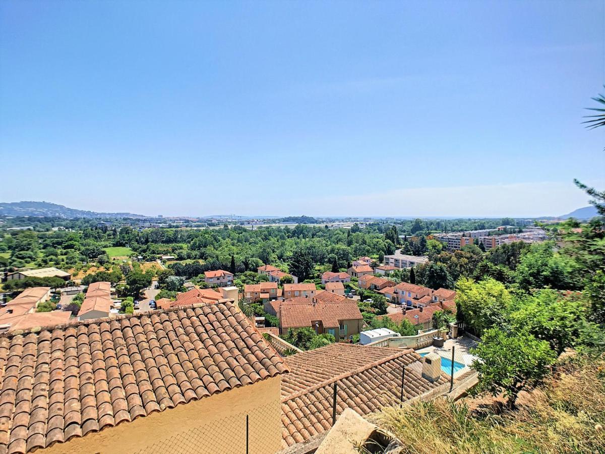 3 Bedrooms Villa Near Cannes - Pool & Jacuzzi - Sea View ماندوليو لا نابول المظهر الخارجي الصورة